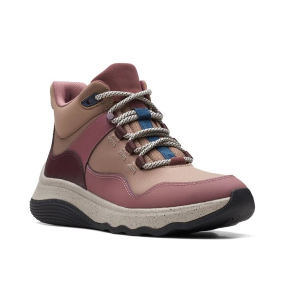 Clarks Women's Jaunt Lo Hiking Boot in Taupe Combi Size 11 - Picture 1 of 16